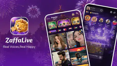 ZaffaLive - Voice Chat Room header