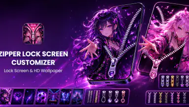 Zipper Lock Screen Customizer header