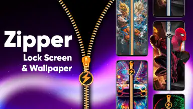 Zipper Lock Screen & Wallpaper header
