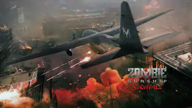 Zombie Gunship Survival: AC130 header