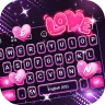 Keyboard - Neon Love Theme icon