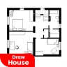 Modern House Design Draw House icon
