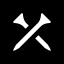 Blue Tees GAME: AI Golf GPS icon