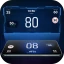 Car Dashboard Speedometer HUD icon