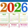 2026 Calendar icon