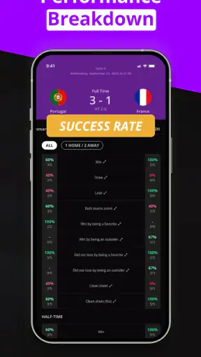 180Score AI Soccer Predictions screenshot