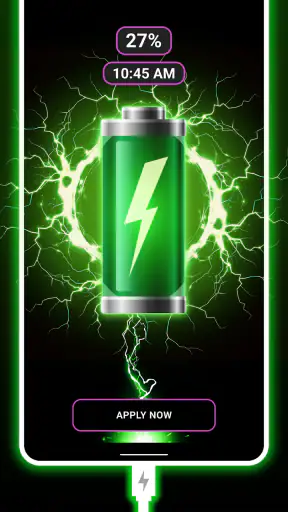 3D Battery Charging Animation screenshot