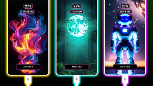 3D Battery Charging Animation screenshot