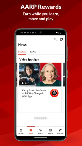 AARP Now screenshot