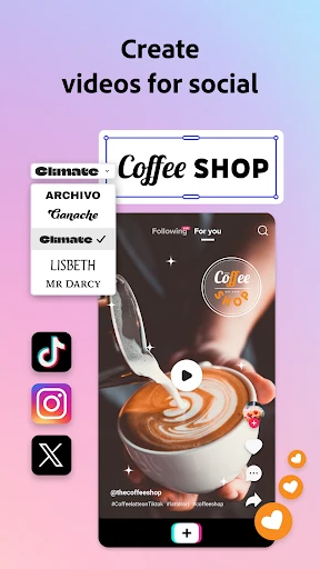 Adobe Express: AI Photo, Video screenshot