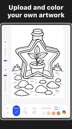 Adult Coloring Book - Bloom screenshot