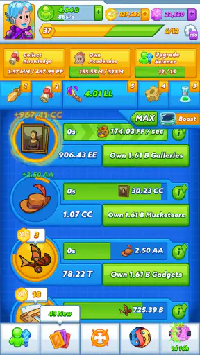 AdVenture Ages: Idle Clicker screenshot