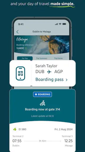 Aer Lingus App screenshot