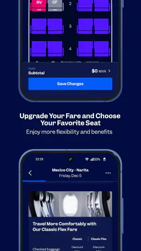 Aeroméxico screenshot