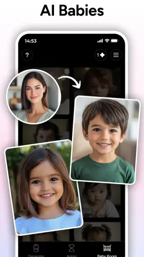 AI Baby Generator - TinyFaces screenshot