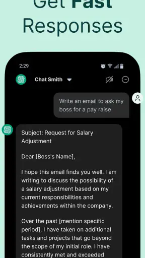 Chat Smith: AI Chatbot & Agent screenshot