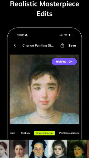 AI Gahaku: Photo to Painting screenshot