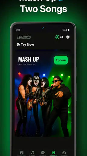 AI Music: Cover & Song Maker screenshot
