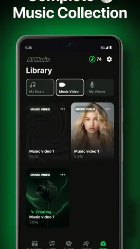 AI Music: Cover & Song Maker screenshot