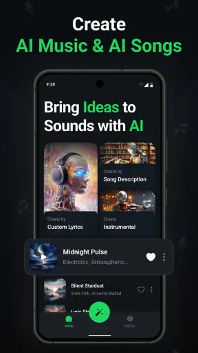 AI Music & Song Generator screenshot