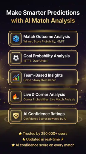 AI Soccer Predictions screenshot