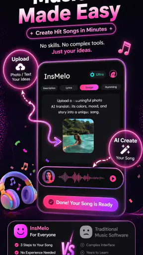 AI Song & Cover Music・InsMelo screenshot