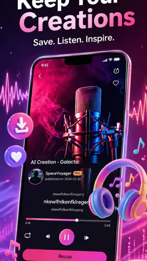 AI Song & Cover Music・InsMelo screenshot