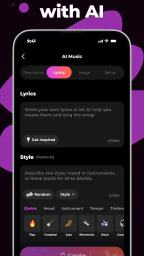 AI Song Generator, Cover Music screenshot