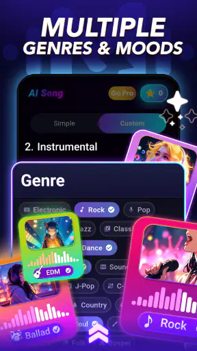 AI Song & Lyric Generator screenshot