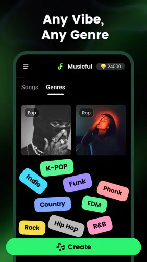 AI Song & Music Maker-Musicful screenshot