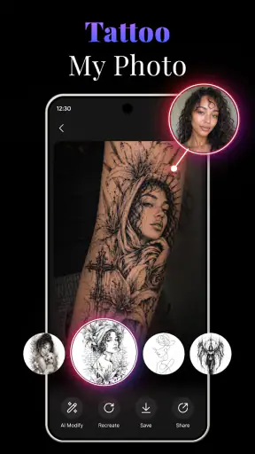 AI Tattoo Design: ArtReel screenshot