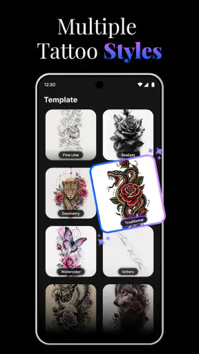 AI Tattoo Design: ArtReel screenshot