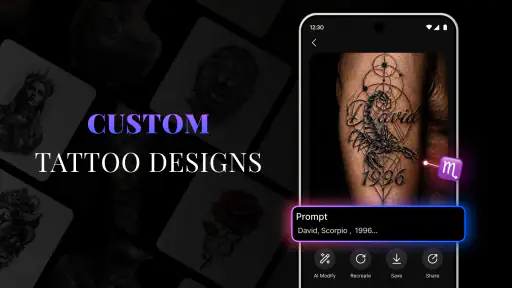 AI Tattoo Design: ArtReel screenshot