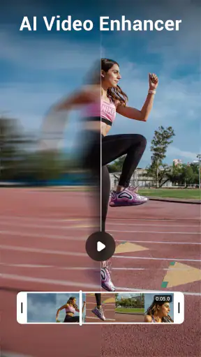 AI Video Enhancer & Editor screenshot