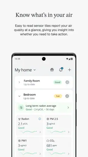 Airthings screenshot