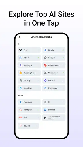 Aive Browser – Smart & Simple screenshot