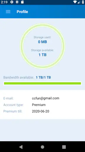 Alfa File Manager screenshot