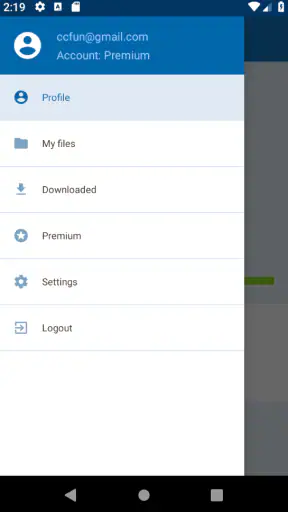 Alfa File Manager screenshot