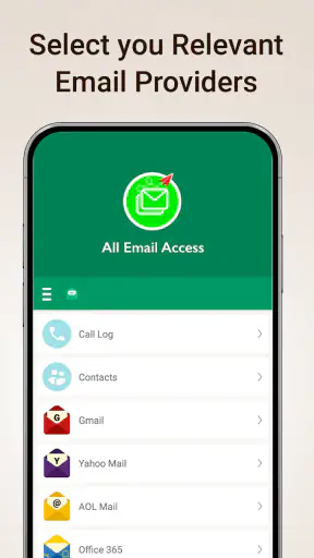 All Email Access: Mail Inbox screenshot