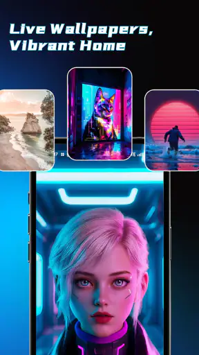 Aloft Wallpaper Launcher screenshot