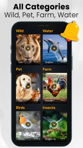 Animal sounds & wallpaper screenshot