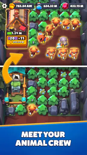 Animal Valley: Idle Merge Game screenshot