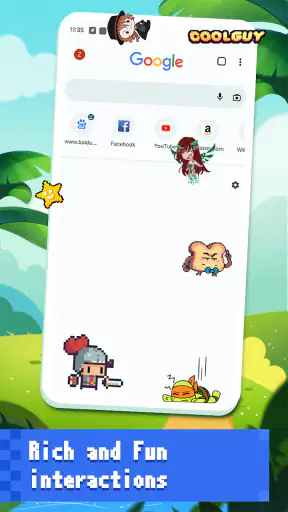 Anime Screen Pets: Shimeji screenshot