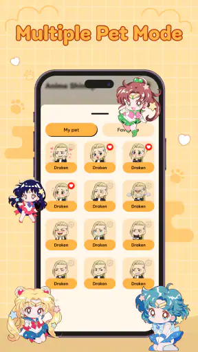 Anime Shimeji, Pet On Screen screenshot