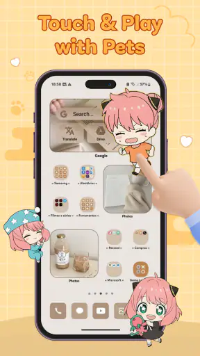 Anime Shimeji, Pet On Screen screenshot