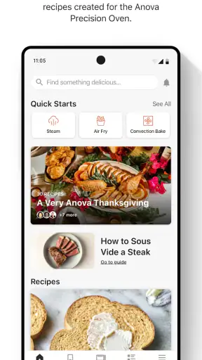 Anova Oven screenshot