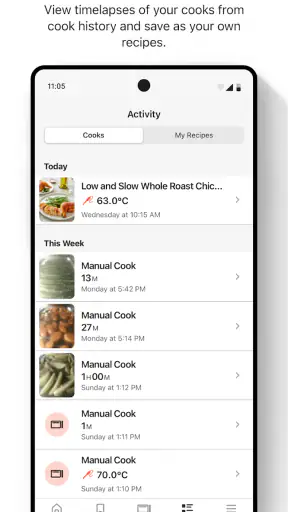 Anova Oven screenshot