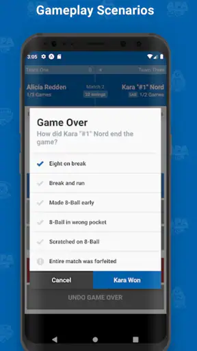 APA Scorekeeper screenshot
