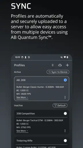 Applied Ballistics Quantum screenshot