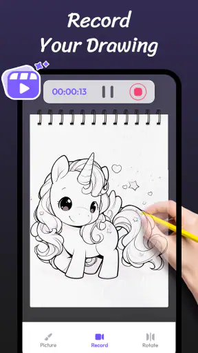 AR Drawing Paint Sketch Trace screenshot